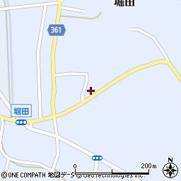 富山県氷見市堀田1350周辺の地図