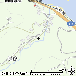 富山県高岡市渋谷周辺の地図