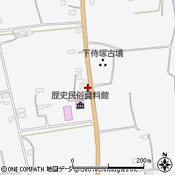 栃木県大田原市湯津上626-1周辺の地図