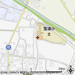 石川県羽咋郡宝達志水町上田キ36周辺の地図