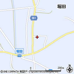 富山県氷見市堀田1376周辺の地図