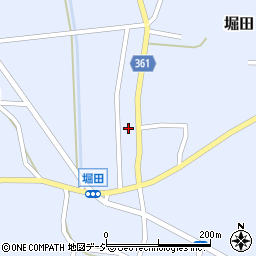 富山県氷見市堀田1380周辺の地図