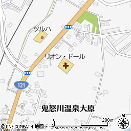 東京スター銀行リオン・ドール鬼怒川店 ＡＴＭ周辺の地図