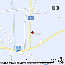 富山県氷見市堀田1335周辺の地図