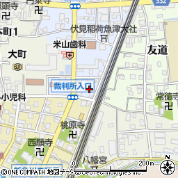 富山県魚津市新宿11周辺の地図