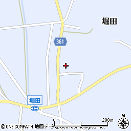 富山県氷見市堀田1373周辺の地図