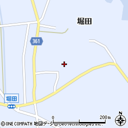 富山県氷見市堀田1333周辺の地図