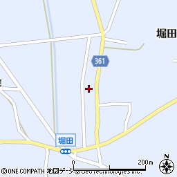 富山県氷見市堀田1384周辺の地図