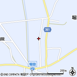 富山県氷見市堀田532周辺の地図