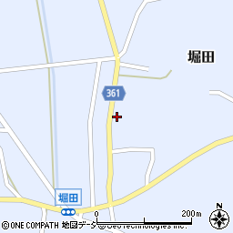 富山県氷見市堀田1388周辺の地図