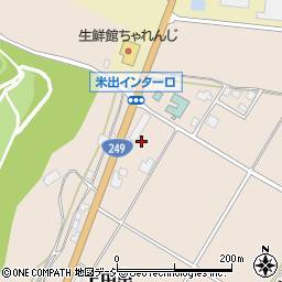 石川県羽咋郡宝達志水町上田出エ周辺の地図