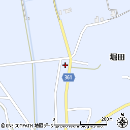 富山県氷見市堀田1414周辺の地図