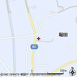 富山県氷見市堀田1392周辺の地図