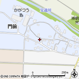 石川県羽咋郡宝達志水町門前ハ1-9周辺の地図