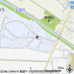 石川県羽咋郡宝達志水町門前ロ周辺の地図