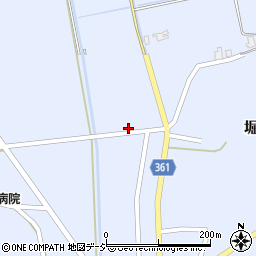 富山県氷見市堀田3563周辺の地図