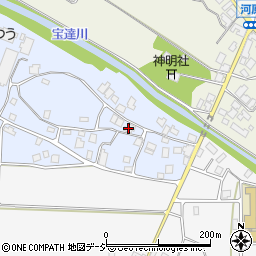 石川県宝達志水町（羽咋郡）門前（ロ）周辺の地図