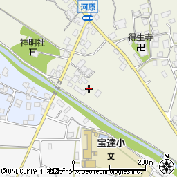 石川県羽咋郡宝達志水町河原ニ82周辺の地図