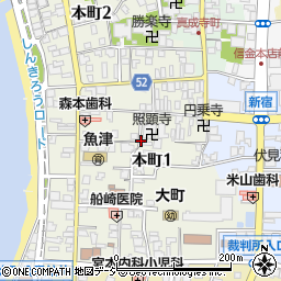 〒937-0866 富山県魚津市本町の地図
