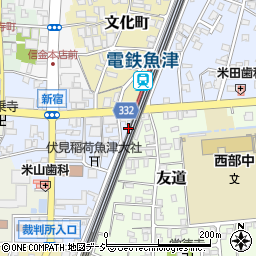 富山県魚津市新宿9周辺の地図