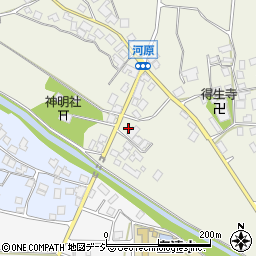 石川県宝達志水町（羽咋郡）河原（テ）周辺の地図