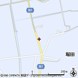 富山県氷見市堀田3582周辺の地図