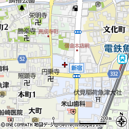富山県魚津市新宿4周辺の地図