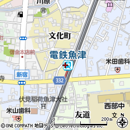 富山県魚津市文化町10周辺の地図