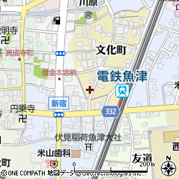 富山県魚津市文化町1-14周辺の地図