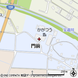 石川県宝達志水町（羽咋郡）門前（ハ）周辺の地図