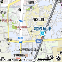 富山県魚津市文化町1周辺の地図