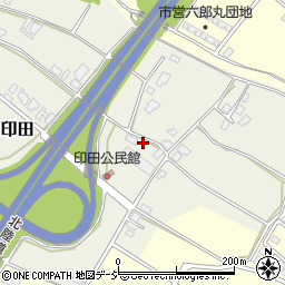 富山県魚津市印田1563周辺の地図