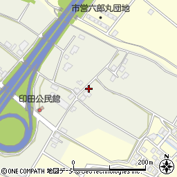 富山県魚津市印田1447周辺の地図