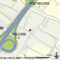 富山県魚津市印田1557周辺の地図