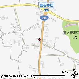 栃木県大田原市湯津上300周辺の地図