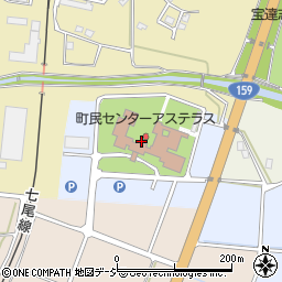 宝達志水町役場　町民センターアステラス健康福祉課押水窓口センター周辺の地図