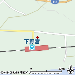 茨城県久慈郡大子町下野宮2254-1周辺の地図