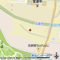 石川県羽咋郡宝達志水町小川子周辺の地図