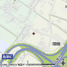 富山県魚津市印田1698周辺の地図