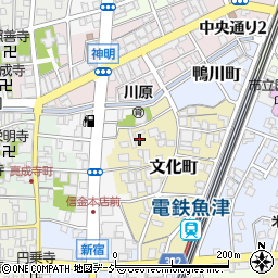 富山県魚津市文化町3-6周辺の地図