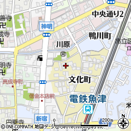 富山県魚津市文化町3周辺の地図