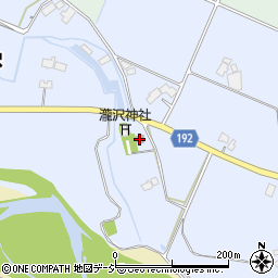 滝沢自治公民館周辺の地図