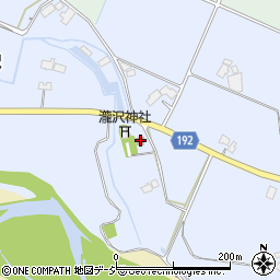 滝沢自治公民館周辺の地図