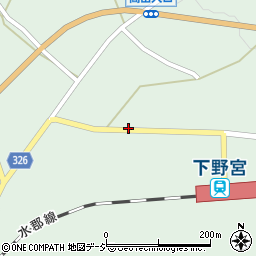 益子自転車店周辺の地図