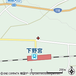 茨城県久慈郡大子町下野宮2245周辺の地図