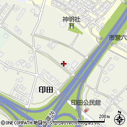 富山県魚津市印田1590周辺の地図