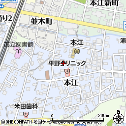 富山県新川厚生センター　魚津支所周辺の地図