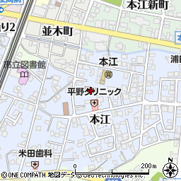 新川厚生センター魚津周辺の地図
