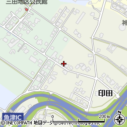 富山県魚津市印田1687周辺の地図