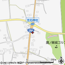 栃木県大田原市湯津上357-1周辺の地図